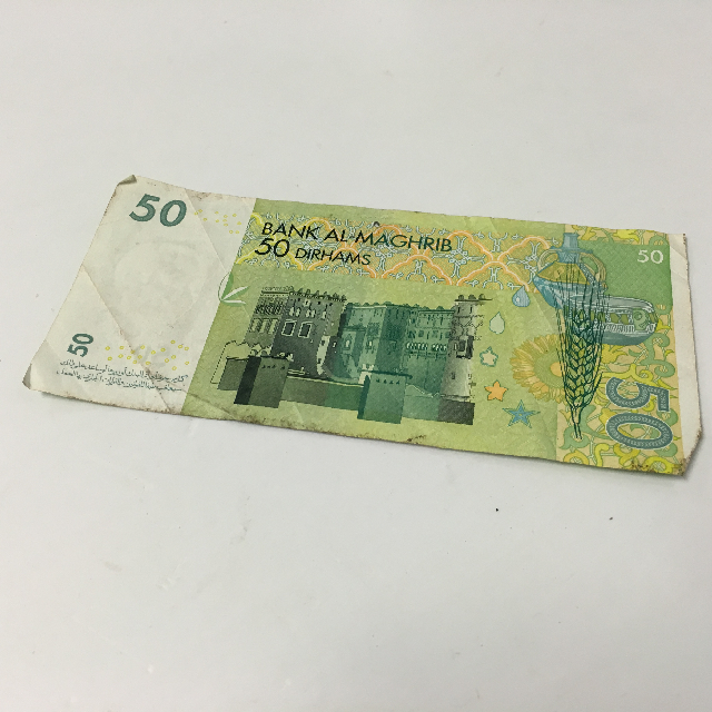 MONEY, Cash Notes - Fifty Dirham